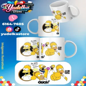 Taza 11Onz Homero te amo más que la cerveza