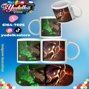 Taza 11Onz Mario con Luigi